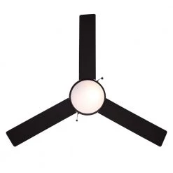 Calibre 48 in. Matte Black Ceiling Fan with Light Kit by CANARM 5 Calibre 48 in. Matte Black Ceiling Fan with Light Kit by CANARM -HINKLEY || CANARM Shop matte black canarm ceiling fans with lights cf48ca33bk c3 1000