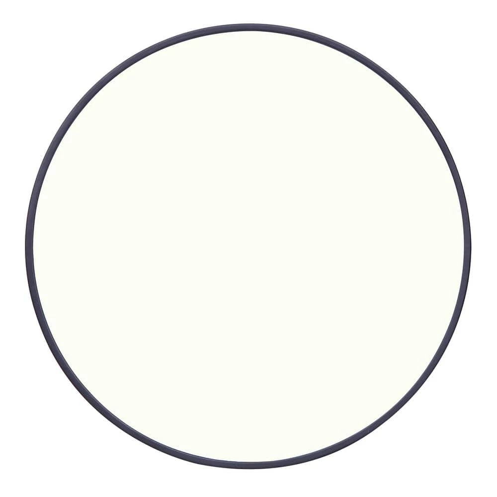 Low Profile Edgeless 7 in. Matte Black Integrated LED Flush Mount by CANARM 2 Low Profile Edgeless 7 in. Matte Black Integrated LED Flush Mount by CANARM - Image 2