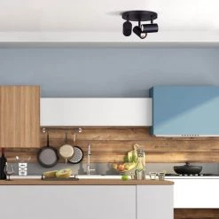 Marena 13 in. 3-Light Matte Black Halogen Track Lighting Kit by CANARM -HINKLEY || CANARM Shop matte black canarm track lighting kits icw1022a03bk10 31 1000