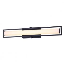 Darby 24.5 in. Matte Black LED Vanity Light Bar by CANARM