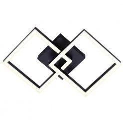 Veda 12 in. Black LED Sconce with Acrylic Lens by CANARM