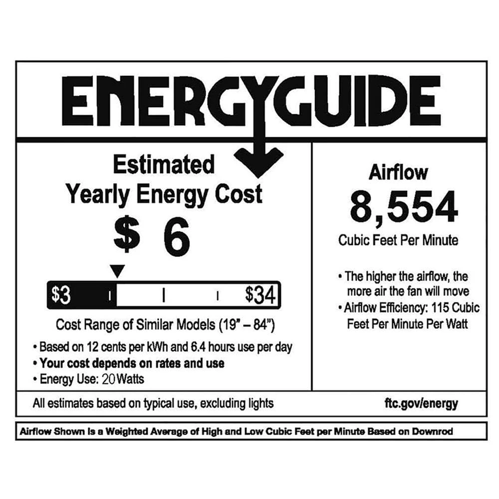 Swell 80 in. Indoor/Outdoor Matte Black Ceiling Fan with Wall Switch by HINKLEY 2 Swell 80 in. Indoor/Outdoor Matte Black Ceiling Fan with Wall Switch by HINKLEY - Image 2