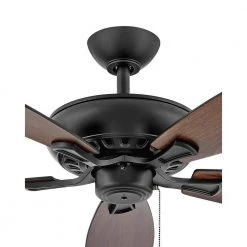 HIGHLAND 60 in. Indoor Matte Black Ceiling Fan Pull Chain by HINKLEY -HINKLEY || CANARM Shop matte black hinkley ceiling fans without lights 904160fmb nia 44 1000