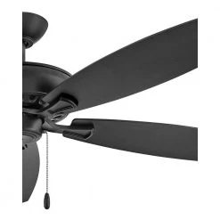 HIGHLAND 60 in. Indoor Matte Black Ceiling Fan Pull Chain by HINKLEY -HINKLEY || CANARM Shop matte black hinkley ceiling fans without lights 904160fmb nia 4f 1000