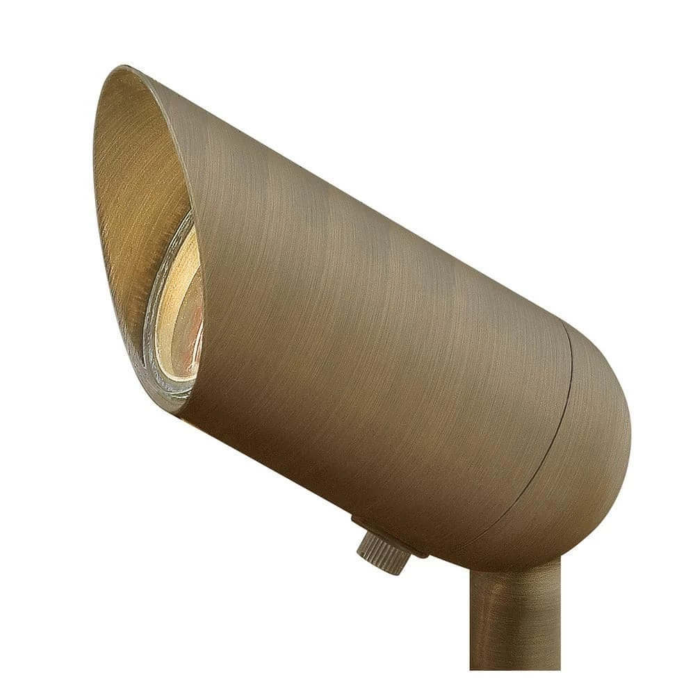 5-Watt 2700K Hardy Island 350 Lumens Matte Bronze Hardwired Integrated LED Outdoor Normal Shroud Spotlight with LumaCORE by HINKLEY 1 5-Watt 2700K Hardy Island 350 Lumens Matte Bronze Hardwired Integrated LED Outdoor Normal Shroud Spotlight with LumaCORE by HINKLEY