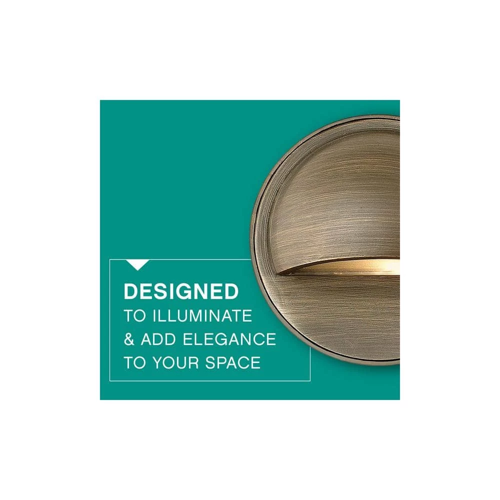 Hardy Island Round Eyebrow Matte Bronze LED Deck Sconce by HINKLEY 4 Hardy Island Round Eyebrow Matte Bronze LED Deck Sconce by HINKLEY - Image 4