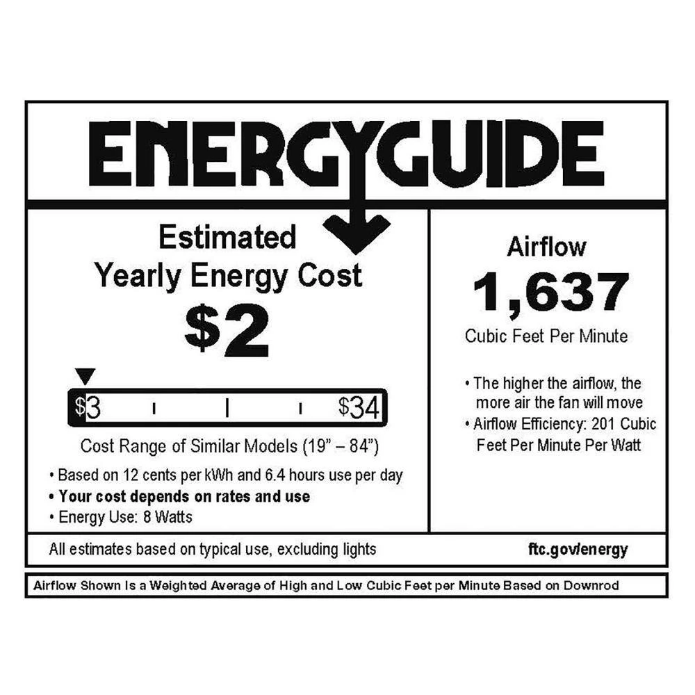 Sawyer 36 in. Indoor/Outdoor Matte White Ceiling Fan with Wall Switch by HINKLEY 4 Sawyer 36 in. Indoor/Outdoor Matte White Ceiling Fan with Wall Switch by HINKLEY - Image 4