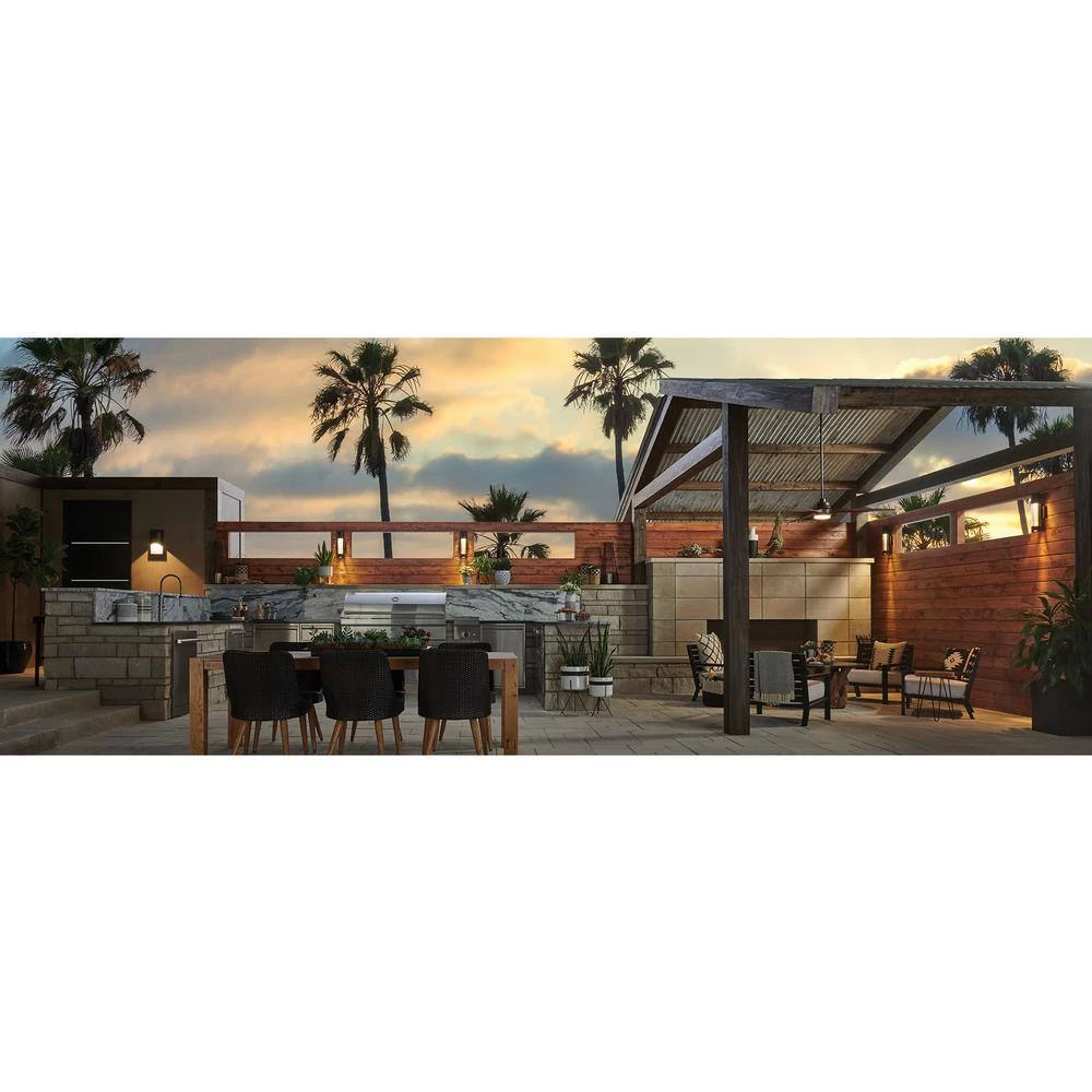 ARTISTE 60 in. Indoor/Outdoor Integrated LED Metallic Matte Bronze Ceiling Fan with Remote Control by HINKLEY 4 ARTISTE 60 in. Indoor/Outdoor Integrated LED Metallic Matte Bronze Ceiling Fan with Remote Control by HINKLEY - Image 4