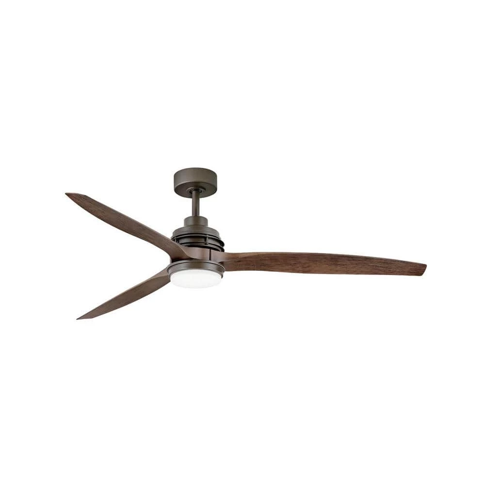 ARTISTE 60 in. Indoor/Outdoor Integrated LED Metallic Matte Bronze Ceiling Fan with Remote Control by HINKLEY 1 ARTISTE 60 in. Indoor/Outdoor Integrated LED Metallic Matte Bronze Ceiling Fan with Remote Control by HINKLEY