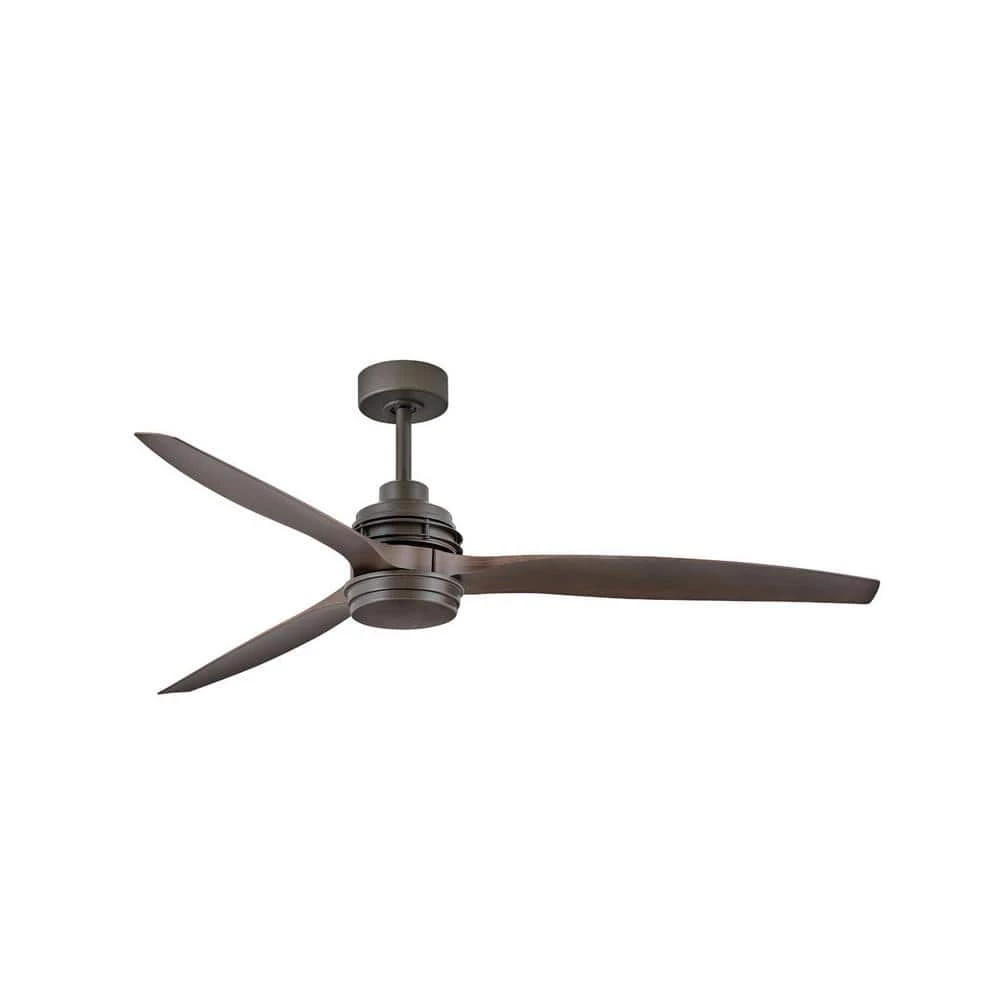 ARTISTE 60 in. Indoor/Outdoor Integrated LED Metallic Matte Bronze Ceiling Fan with Remote Control by HINKLEY 2 ARTISTE 60 in. Indoor/Outdoor Integrated LED Metallic Matte Bronze Ceiling Fan with Remote Control by HINKLEY - Image 2