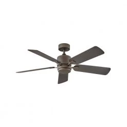 Afton 52 in. Integrated LED Indoor Metallic Matte Bronze Ceiling Fan with Wall Switch by HINKLEY 8 Afton 52 in. Integrated LED Indoor Metallic Matte Bronze Ceiling Fan with Wall Switch by HINKLEY -HINKLEY || CANARM Shop metallic matte bronze hinkley ceiling fans with lights 903552fmm lia 4f 1000