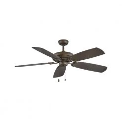 Grove 56 in. Indoor Metallic Matte Bronze Ceiling Fan Pull Chain by HINKLEY