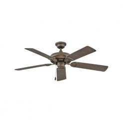 Vera Cruz 52 in. Indoor/Outdoor Metallic Matte Bronze Ceiling Fan Pull Chain by HINKLEY