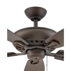 HIGHLAND 52 in. Indoor Metallic Matte Bronze Ceiling Fan Pull Chain by HINKLEY 8 HIGHLAND 52 in. Indoor Metallic Matte Bronze Ceiling Fan Pull Chain by HINKLEY -HINKLEY || CANARM Shop metallic matte bronze hinkley ceiling fans without lights 904152fmm nia c3 1000