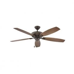 HIGHLAND WET 60 in. Indoor/Outdoor Metallic Matte Bronze Ceiling Fan Pull Chain by HINKLEY