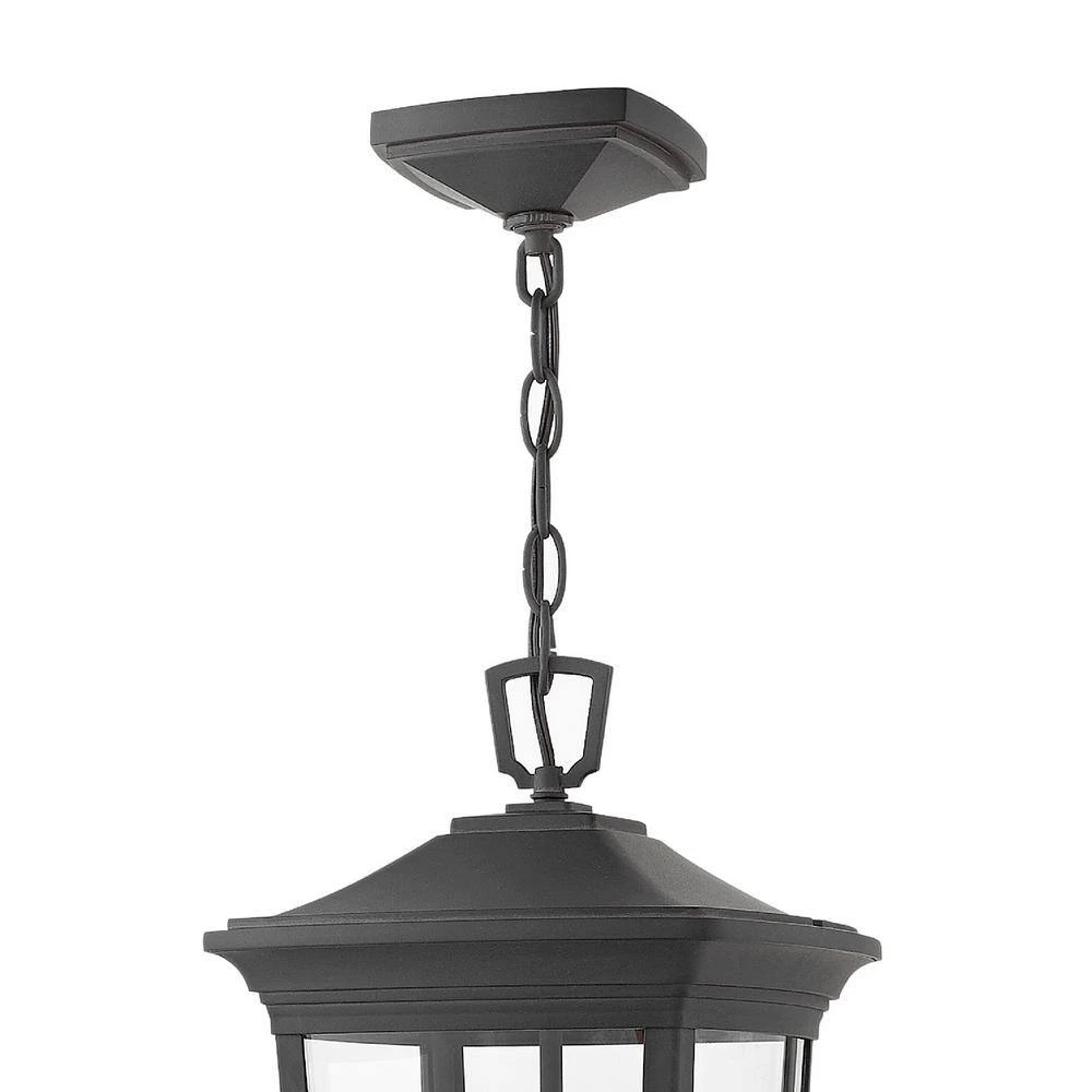 Bromley 3-Light Museum Black Outdoor Pendant Light by HINKLEY 2 Bromley 3-Light Museum Black Outdoor Pendant Light by HINKLEY - Image 2