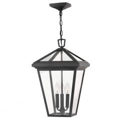 Alford Place 3-Light Museum Black LED Outdoor Pendant Light by HINKLEY