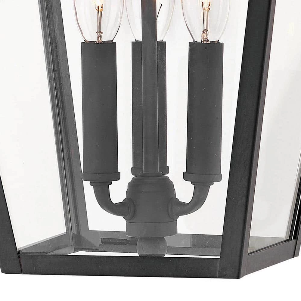 Alford Place 3-Light Museum Black LED Outdoor Pendant Light by HINKLEY 2 Alford Place 3-Light Museum Black LED Outdoor Pendant Light by HINKLEY - Image 2