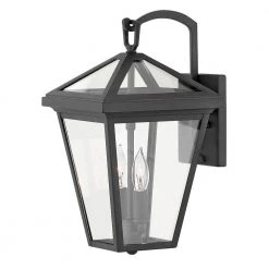 Alford Place 2-Light Museum Black LED Outdoor Wall Sconce by HINKLEY