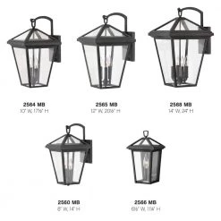Alford Place 1-Light Museum Black Outdoor Wall Lantern Sconce by HINKLEY 10 Alford Place 1-Light Museum Black Outdoor Wall Lantern Sconce by HINKLEY -HINKLEY || CANARM Shop museum black hinkley outdoor sconces 2566mb 1f 1000