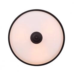Jackson 3-Light oil-rubbed Bronze Semi-Flush Mount Light by CANARM -HINKLEY || CANARM Shop oil rubbed bronze canarm flush mount lights isf286a03orb 4f 1000