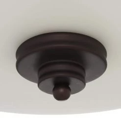 Jackson 3-Light oil-rubbed Bronze Semi-Flush Mount Light by CANARM -HINKLEY || CANARM Shop oil rubbed bronze canarm flush mount lights isf286a03orb a0 1000