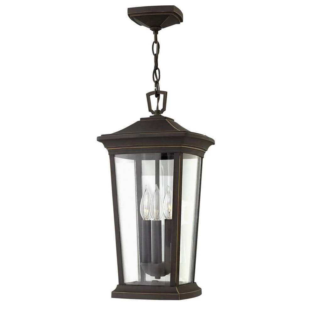Bromley 3-Light Oil Rubbed Bronze LED Outdoor Pendant Light by HINKLEY 1 Bromley 3-Light Oil Rubbed Bronze LED Outdoor Pendant Light by HINKLEY