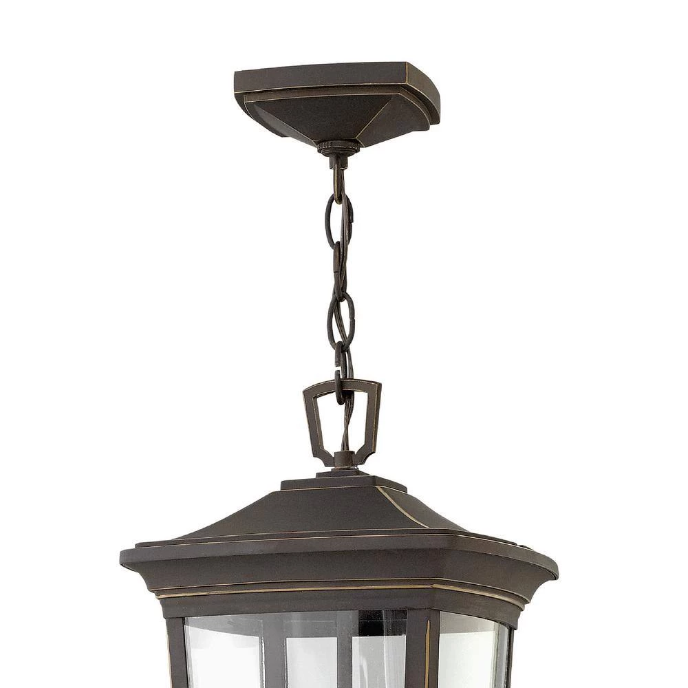 Bromley 3-Light Oil Rubbed Bronze LED Outdoor Pendant Light by HINKLEY 2 Bromley 3-Light Oil Rubbed Bronze LED Outdoor Pendant Light by HINKLEY - Image 2
