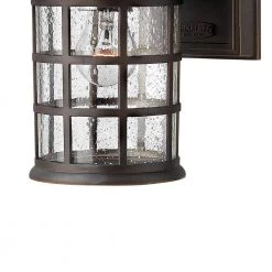 Freeport Small 1-Light Oil Rubbed Bronze Outdoor Wall Lantern by HINKLEY -HINKLEY || CANARM Shop oil rubbed bronze hinkley outdoor sconces 1800oz c3 1000