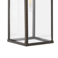 Porter Large Oil Rubbed Bronze 1-Light Outdoor Wall Lantern Sconce by HINKLEY 9 Porter Large Oil Rubbed Bronze 1-Light Outdoor Wall Lantern Sconce by HINKLEY -HINKLEY || CANARM Shop oil rubbed bronze hinkley outdoor sconces 2805oz 4f 1000