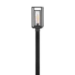 Republic 1-Light Oil Rubbed Bronze Outdoor Post or Pier Mount by HINKLEY