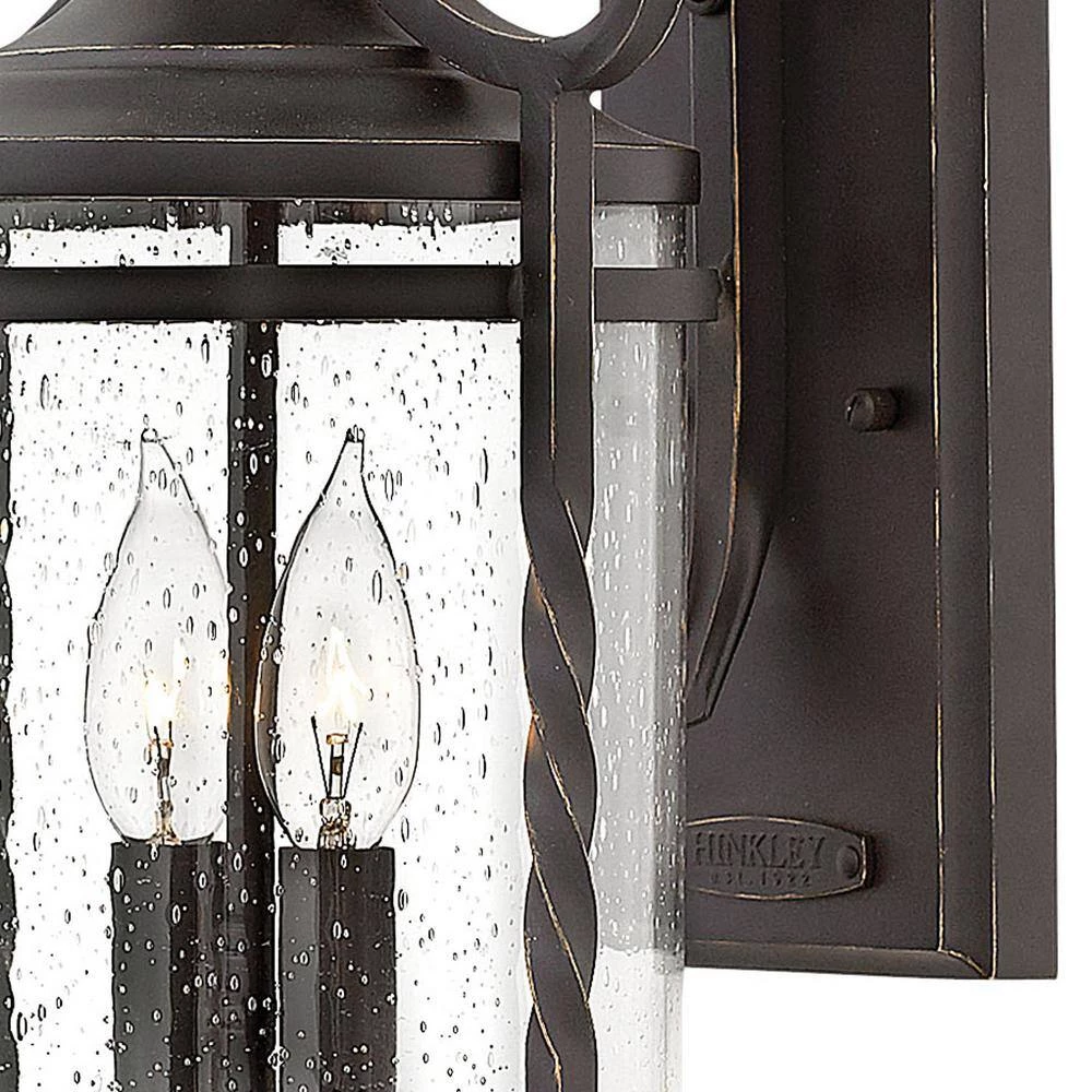 Casa Medium 2-Light Olde Black Outdoor Wall Lantern Sconce by HINKLEY 3 Casa Medium 2-Light Olde Black Outdoor Wall Lantern Sconce by HINKLEY - Image 3