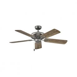 Lafayette 52 in. Indoor Pewter Ceiling Fan Pull Chain by HINKLEY