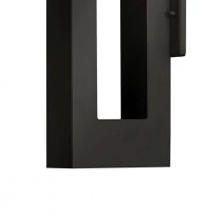 Atlantis 1-Light Satin Black LED Outdoor Wall Lantern Sconce by HINKLEY 9 Atlantis 1-Light Satin Black LED Outdoor Wall Lantern Sconce by HINKLEY -HINKLEY || CANARM Shop satin black hinkley outdoor sconces 1640sk led 4f 1000