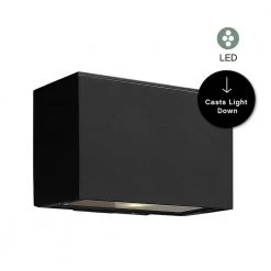 Atlantis 1-Light Satin Black LED Outdoor Wall Sconce by HINKLEY 6 Atlantis 1-Light Satin Black LED Outdoor Wall Sconce by HINKLEY -HINKLEY || CANARM Shop satin black hinkley outdoor sconces 1646sk led c3 1000