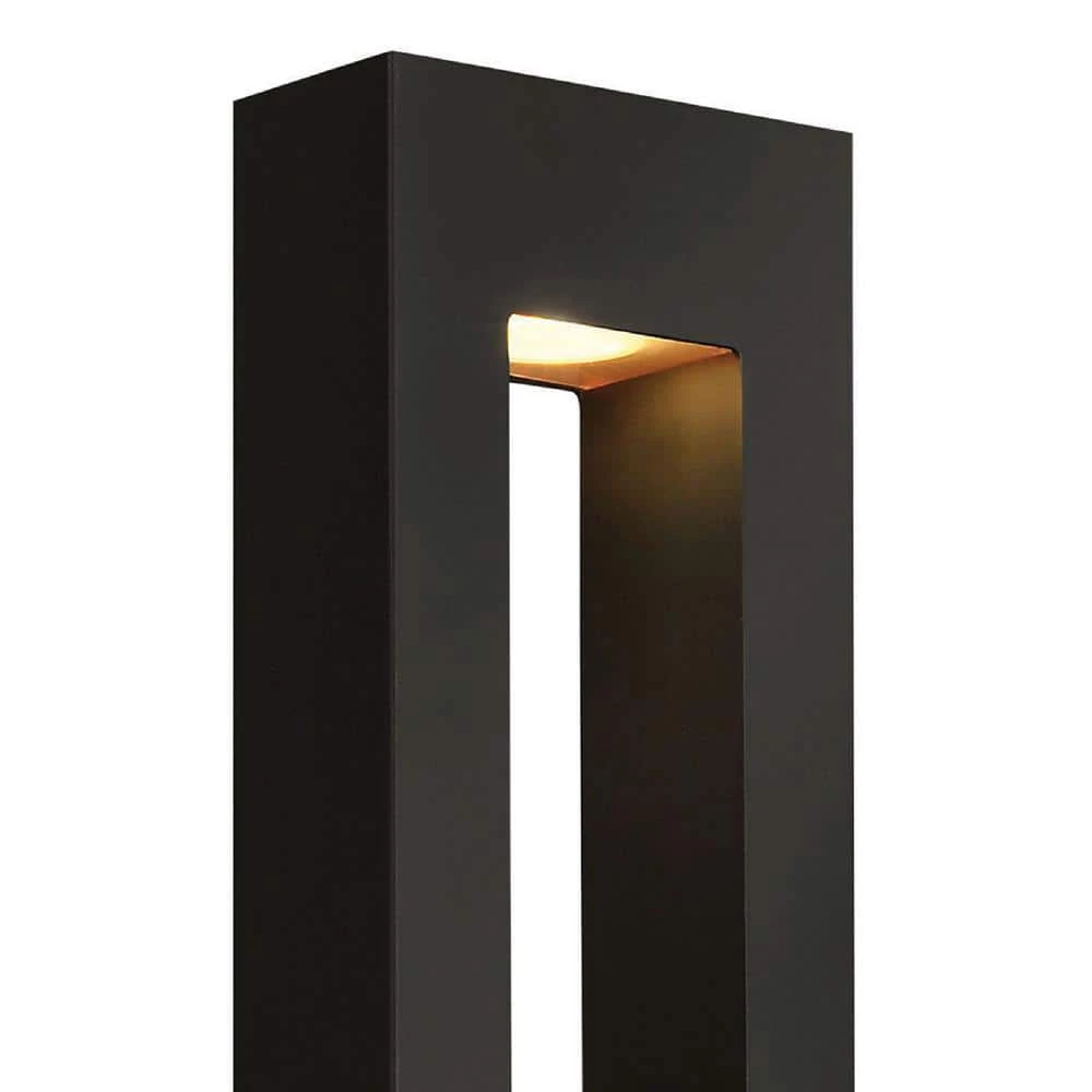 Atlantis Medium Satin Black Outdoor LED Wall Mount Sconce by HINKLEY 4 Atlantis Medium Satin Black Outdoor LED Wall Mount Sconce by HINKLEY - Image 4