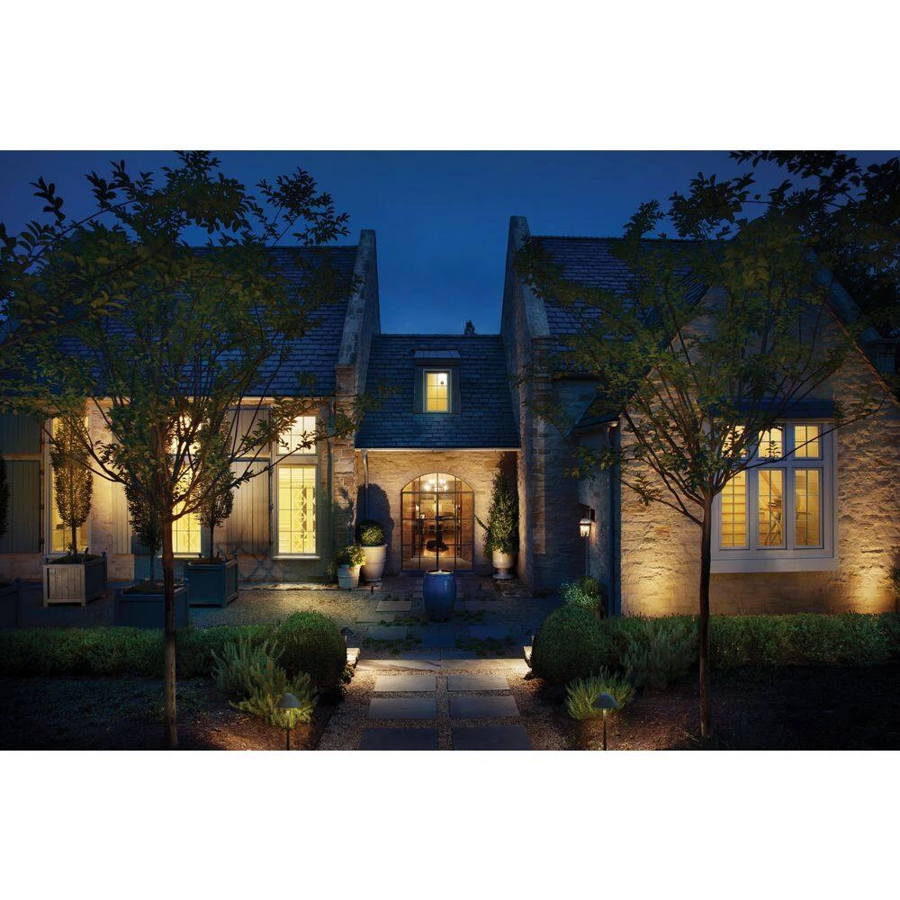 Accent Spot 12V Satin Black Low Voltage Weather Resistant Spotlight with LED Bulb by HINKLEY 8 Accent Spot 12V Satin Black Low Voltage Weather Resistant Spotlight with LED Bulb by HINKLEY - Image 8