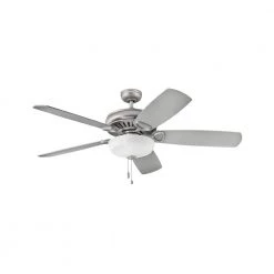 Gladiator Illuminated 60 in. Indoor Satin Steel Ceiling Fan Pull Chain by HINKLEY
