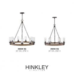 Sawyer 9-Light Sequoia Outdoor Single Tier Chandelier by HINKLEY -HINKLEY || CANARM Shop sequoia hinkley outdoor chandeliers 29208sq 1f 1000