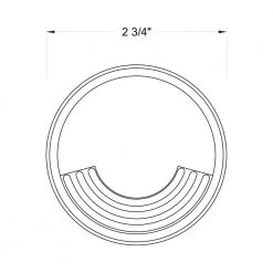 Flare Low Voltage Stainless Steel Metallic LED In Ground Well Light by HINKLEY -HINKLEY || CANARM Shop stainless steel hinkley well lights 15710ss 40 1000