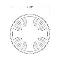 Flare Low Voltage Stainless Steel Metallic LED in Ground Well Light by HINKLEY 9 Flare Low Voltage Stainless Steel Metallic LED in Ground Well Light by HINKLEY -HINKLEY || CANARM Shop stainless steel hinkley well lights 15740ss 1f 1000