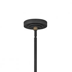 Foundry 1-Light Textured Black Outdoor Barn Pendant Light by HINKLEY 8 Foundry 1-Light Textured Black Outdoor Barn Pendant Light by HINKLEY -HINKLEY || CANARM Shop textured black hinkley outdoor pendant lights 10483tk 1f 1000