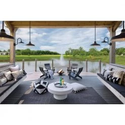 Foundry 1-Light Textured Black Outdoor Barn Pendant Light by HINKLEY 10 Foundry 1-Light Textured Black Outdoor Barn Pendant Light by HINKLEY -HINKLEY || CANARM Shop textured black hinkley outdoor pendant lights 10483tk fa 1000