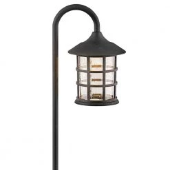Freeport Coastal Elements Low Voltage Textured Black LED Path Light by HINKLEY