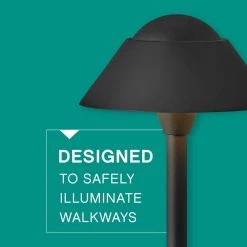 Rex Low-Voltage Outdoor Textured Black LED Landscape Path Light by HINKLEY -HINKLEY || CANARM Shop textured black hinkley path lights 1534tk c3 1000