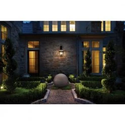 Rex Low-Voltage Outdoor Textured Black LED Landscape Path Light by HINKLEY -HINKLEY || CANARM Shop textured black hinkley path lights 1534tk fa 1000