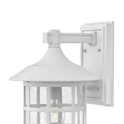 Freeport 1-Light Textured White Outdoor Wall Sconce by HINKLEY 8 Freeport 1-Light Textured White Outdoor Wall Sconce by HINKLEY -HINKLEY || CANARM Shop textured white hinkley outdoor sconces 1865tw c3 1000