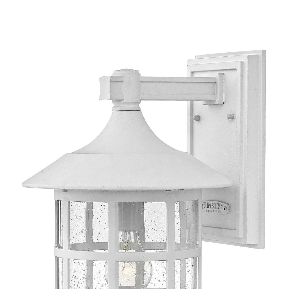 Freeport 1-Light Textured White Outdoor Wall Sconce by HINKLEY 3 Freeport 1-Light Textured White Outdoor Wall Sconce by HINKLEY - Image 3