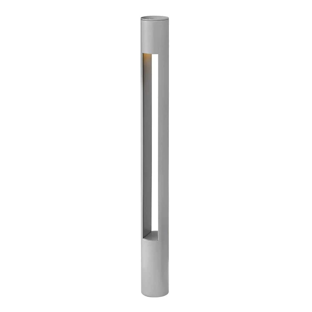 Atlantis Hardwired Titanium Gray Bollard Light by HINKLEY 1 Atlantis Hardwired Titanium Gray Bollard Light by HINKLEY