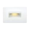 LUNA Hardwired Satin White LED Path Light by HINKLEY
